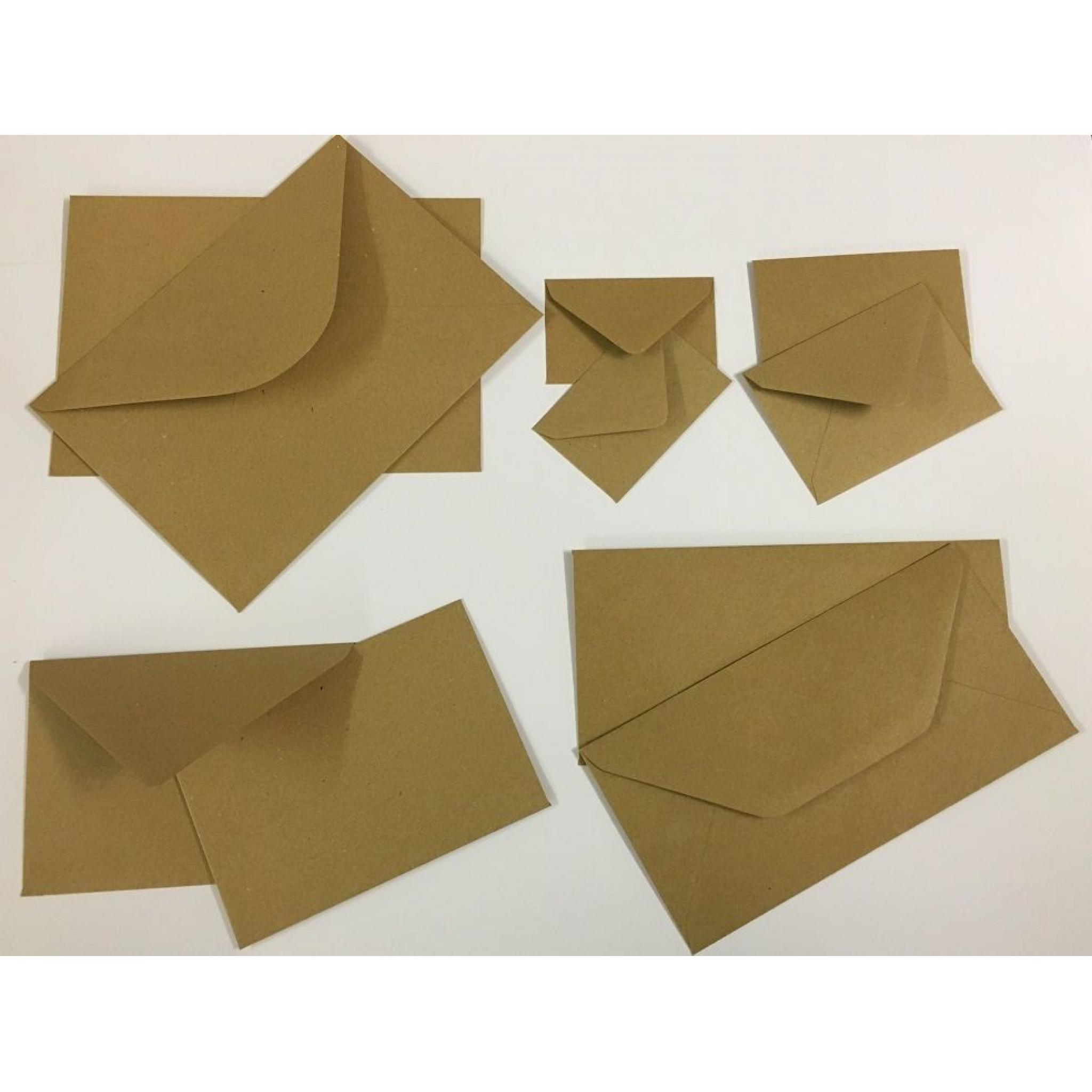Brown Natural Kraft Envelopes