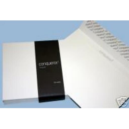 Conqueror C5 Brilliant White Laid Envelopes