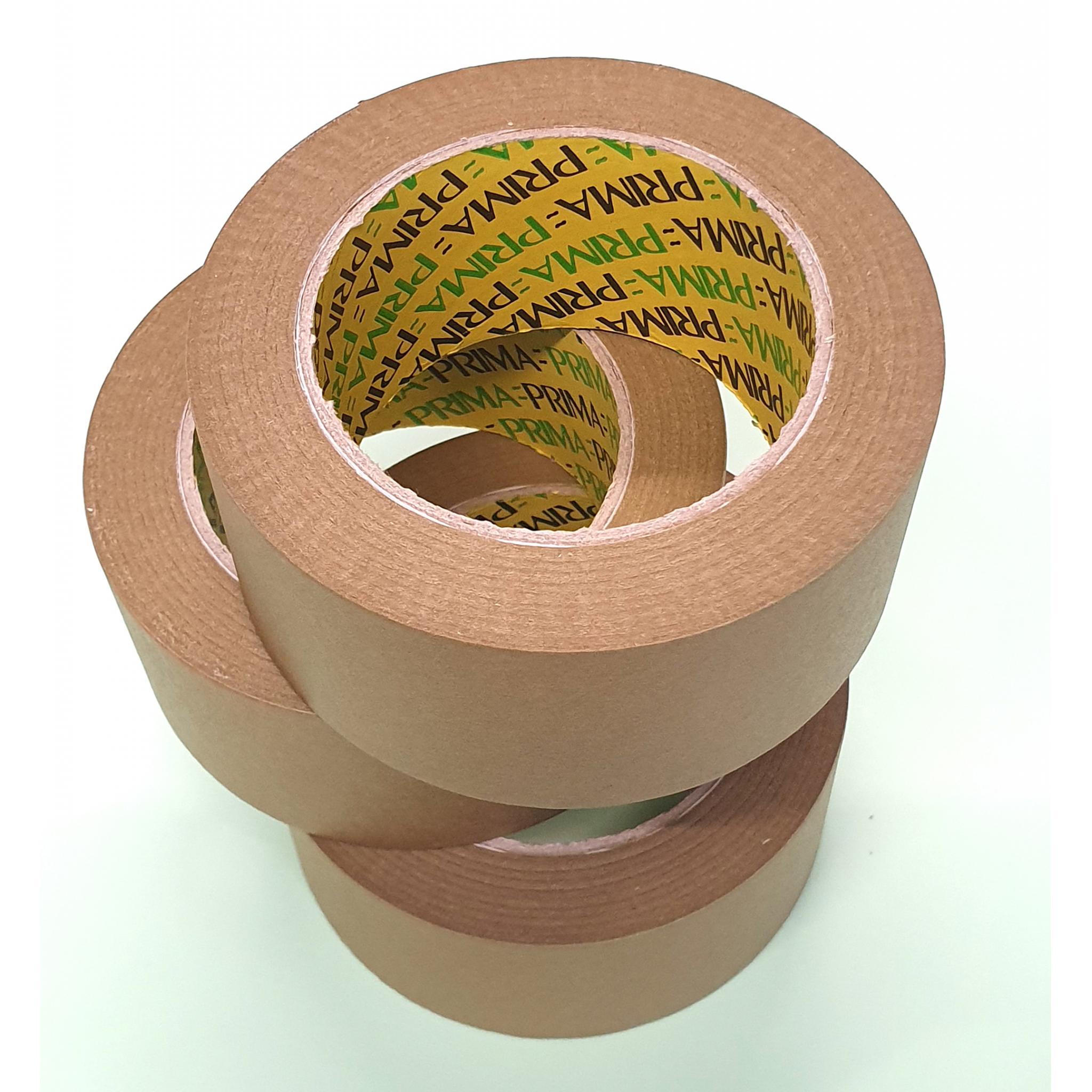 Eco Friendly Brown Kraft Tape / Paper Packaging Tape / Picture Framing